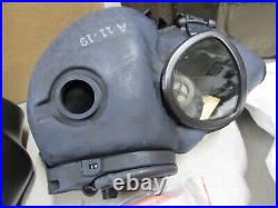 US M17 A2 Gas Mask MSA with Filter Canvas Bag Size XSmall XS 1985 New Old Stock