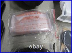 US M17 A2 Gas Mask MSA with Filter Canvas Bag Size XSmall XS 1985 New Old Stock