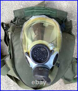 US Military Issue MSA MCU-2 Gas Mask Respirator Size Large