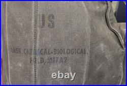 US Military M17 A2 Gas Mask NBC Respirator Small With Bag