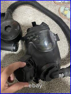 US Military Surplus Avon M50 Gas Mask NBC Full Face Respirator Large Used/ C420