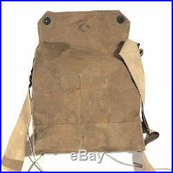 US WWI Military English Respirator Gas Mask WW1 Field Gear With Shoulder Bag
