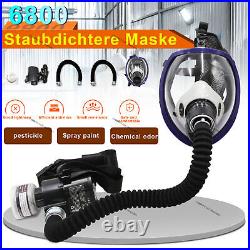 Universal Electric 6800 Full Face Gas Mask Chemical Paint Spray Respirator US