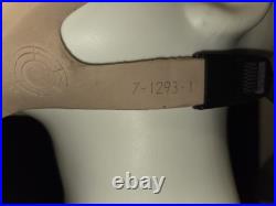 Very Rare US MSA Advantage 1000 Gas Mask Tan Rubber With Filters 1994