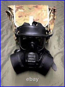 Vintage British Army Scott General Service Respirator Gas Mask with Carry bag