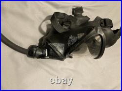 Vintage Gas Masks. 1986 British Avon S10, 1990 Belgian BEM-4GP, 1970 Israeli 4A1