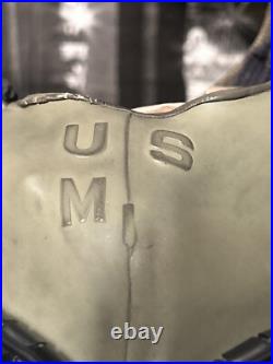 Vintage Korea War US Army 1952 M9A1 Gas Mask and Respirator with Bag ML