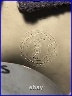 Vintage Korea War US Army 1952 M9A1 Gas Mask and Respirator with Bag ML