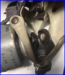 Vintage Korea War US Army 1952 M9A1 Gas Mask and Respirator with Bag ML