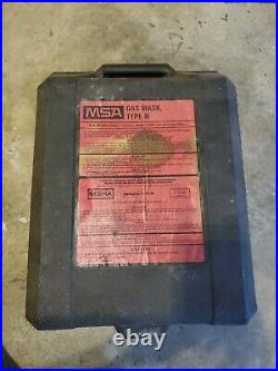 Vintage MSA GAS MASK TYPE N (WINDOW-CATOR) SW