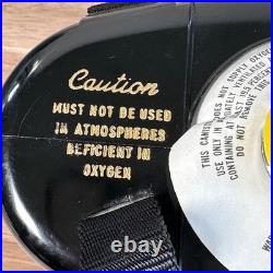 Vintage MSA Type GMP Gas Mask Respirator Canisters Harness Hard Case Mine Safety