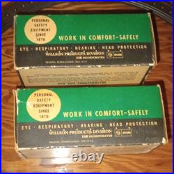 Vintage WILLSON 800C Respirator FACELET LOT NOS Industrial Safety PPE 20-20932
