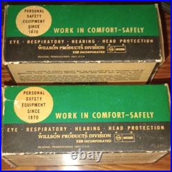 Vintage WILLSON 800C Respirator FACELET LOT NOS Industrial Safety PPE 20-20932