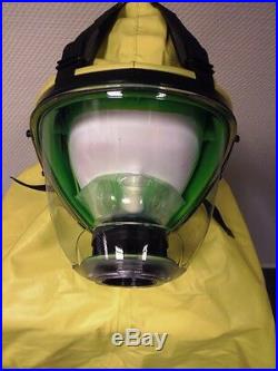 Vollmaske Gasmaske mit Schutzhaube Chemieschutz ABC-Schutz Infektionsschutz