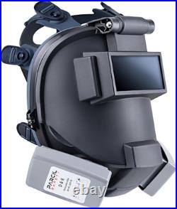 WF-100 Full-Face Welding Respirator Gas Mask Welding Hood with Dual P3 Cartrid