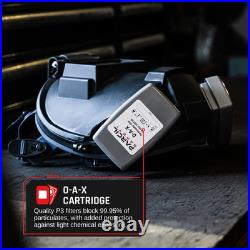 WF-100 Full-Face Welding Respirator Gas Mask Welding Hood with Dual P3 Cartrid