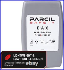 WF-100 Full-Face Welding Respirator Gas Mask Welding Hood with Dual P3 Cartrid