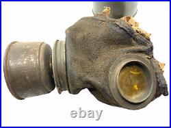WW1 Imperial German Gasmask Respirator & Carry Tin