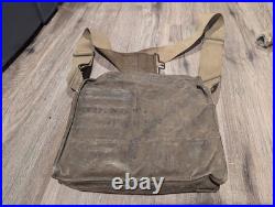 WW1 US Small Box Respirator SBR Gas Mask with Carry Bag