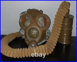 WW2 Czech Fatra Gasmask Respirator with Filter and hose