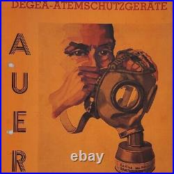WW2 German gas mask respirator oxygen sales catalog Degea AUER booklet models