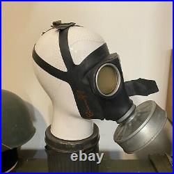 WWII 1938 German Gas Mask RL-1/38 Luftschutz Military Civilian Respirator Filter