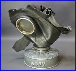 WWII 1939 German Gas Mask RL-1/39 Luftschutz Military Civilian Respirator Filter