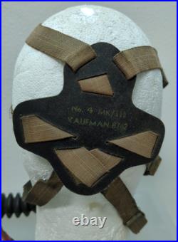 WWII'42 British Army Mk. V General Service Respirator Gas Mask with Filter Normal