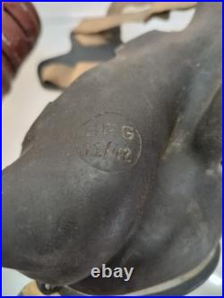 WWII'42 British Army Mk. V General Service Respirator Gas Mask with Filter Normal