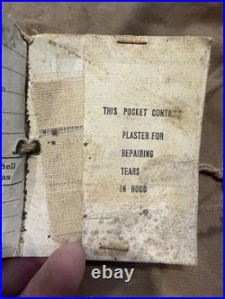 WWI M1918 US Army AEF Gas Mask & Carry Bag Yellow Can Respirator