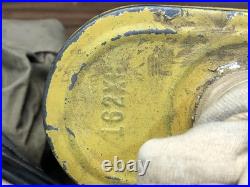 WWI M1918 US & UK SBR Gas Mask & Carry Bag Small Box Yellow Can Respirator RARE