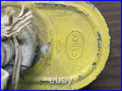 WWI M1918 US & UK SBR Gas Mask & Carry Bag Small Box Yellow Can Respirator RARE