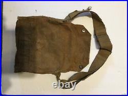 WW I U. S. M1917 Small Box Respirator (Gas Mask) Carrying Bag/Satchel