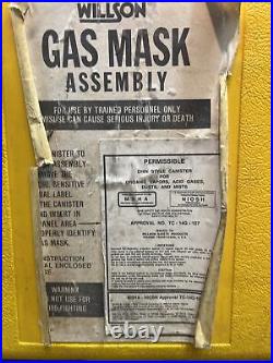 Willson Gas Mask Assembly Approval TC-14G-127 TC14G127