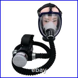 Workplace Safety Full Face Gas Mask Electric Constant Flow Supplied Air Paint