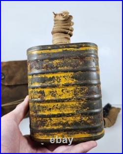 Ww1 World War 1 US Corrected English Type Box Respirator Gas Mask 1917 With Bag