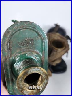 Ww1 World War 1 US Corrected English Type Box Respirator Gas Mask 1918 With Bag