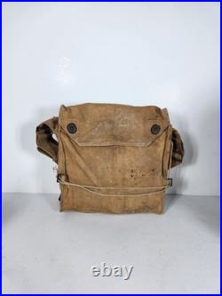 Ww1 World War 1 US Corrected English Type Box Respirator Gas Mask 1918 With Bag